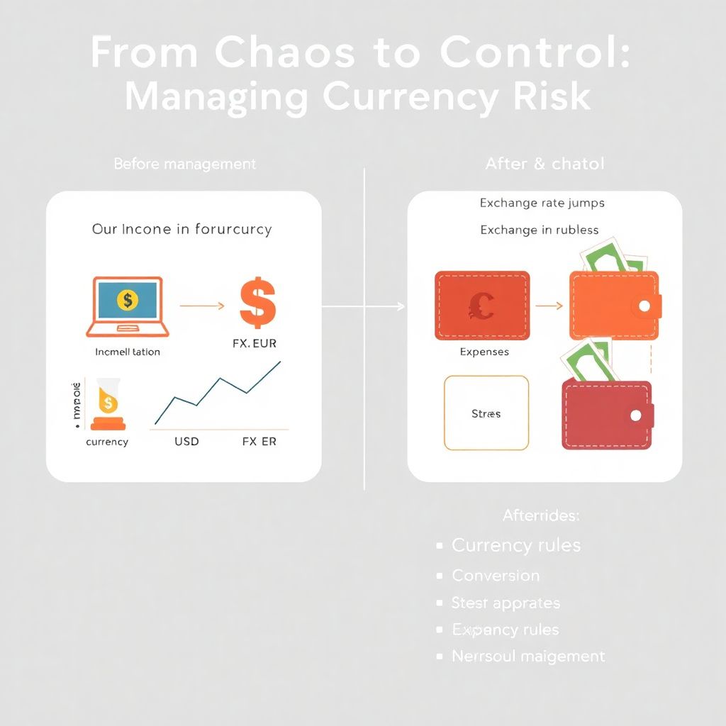 Как микробизнесу и фрилансерам управлять валютными рисками в 2025 году
