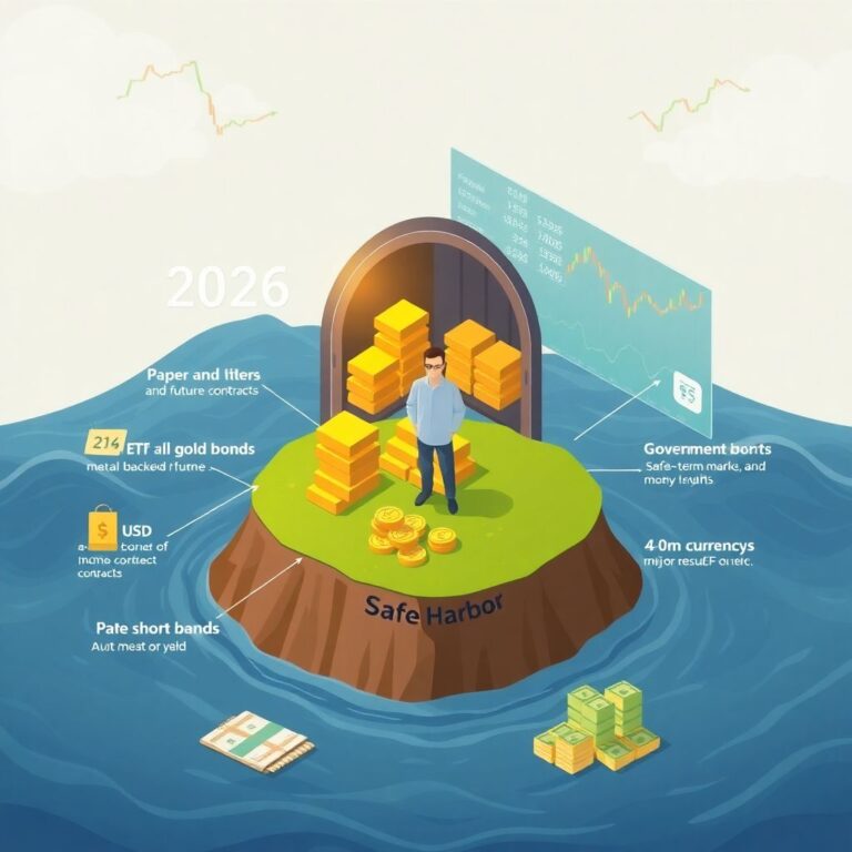 Инвестиции в золото и защитные активы: когда прятаться в тихую гавань